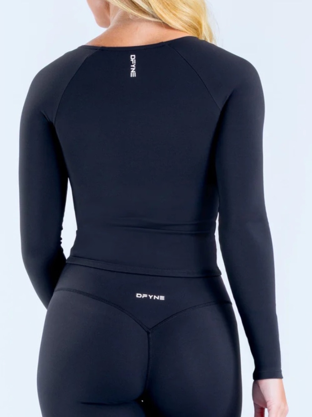 DFYNE Origin Black Long Sleeve Top - Picture 2 of 5